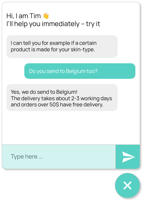 AI Chat Widget